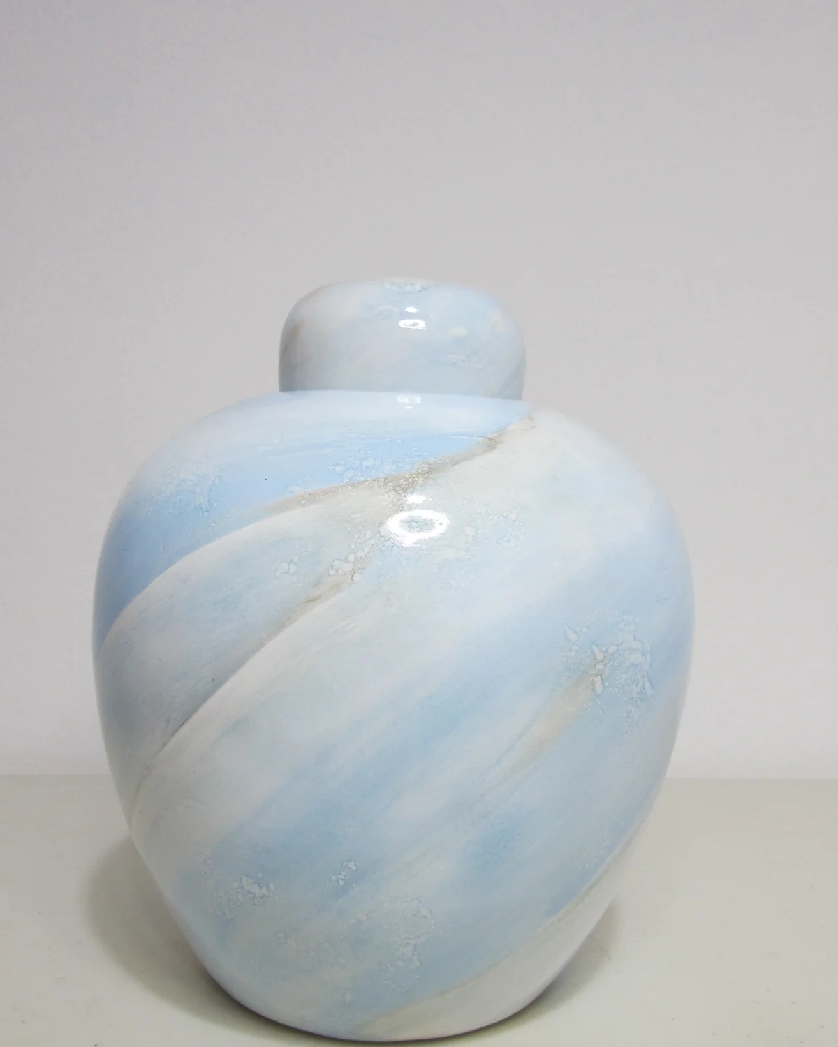 Oriental Clay Urn