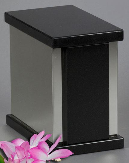 AEternitas 7 Nero Absoluto Granite Urn 2