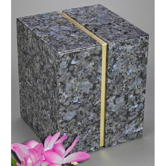 AEternitas Blue Pearl Companion Granite Urn