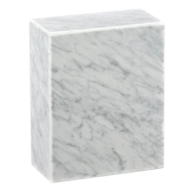 AEternitas White Marble Urn
