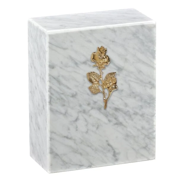 AEternitas White Marble Urn 4