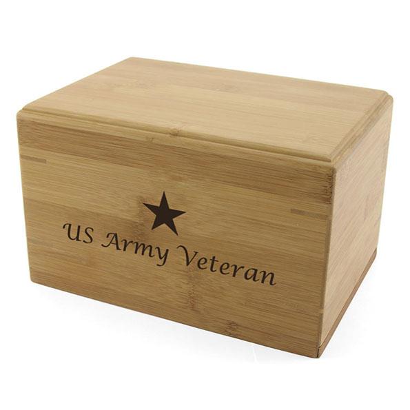 Bamboo Box Patriotic Urn