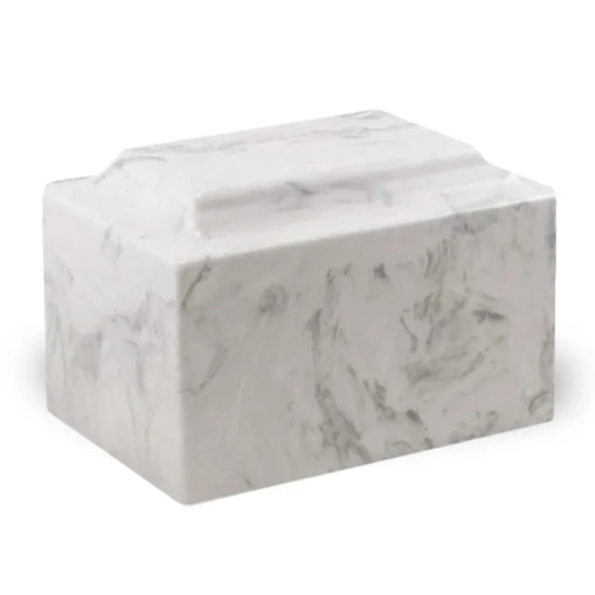 Classic Cultured Marble Adult Urn 4