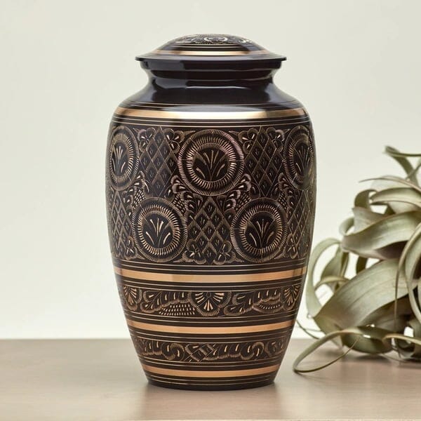 Classic Radiance Brass Urn 2