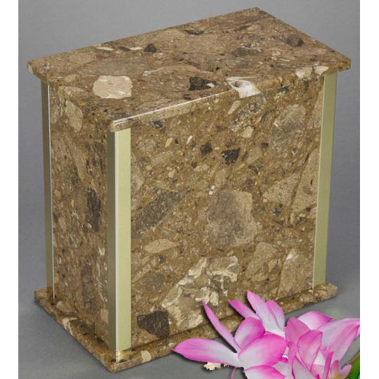 Design Brown Marble Urn