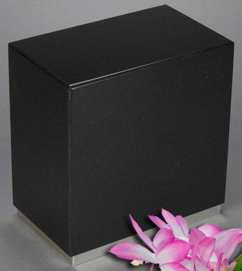 Dignity Black Granite Urn 2