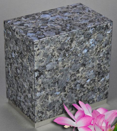 Dignity Blue Pearl Marble Urn 2