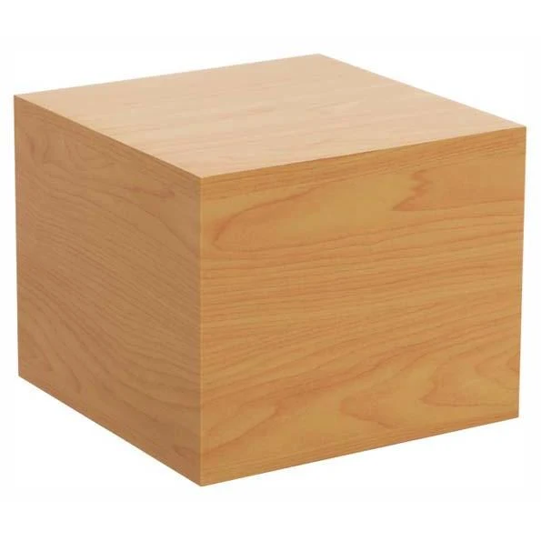 Fiberboard Cube Urn 2