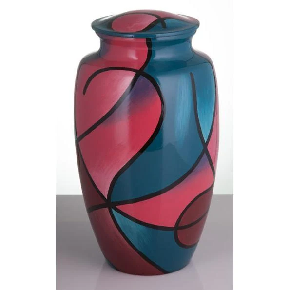 Hand Painted Adult Urn