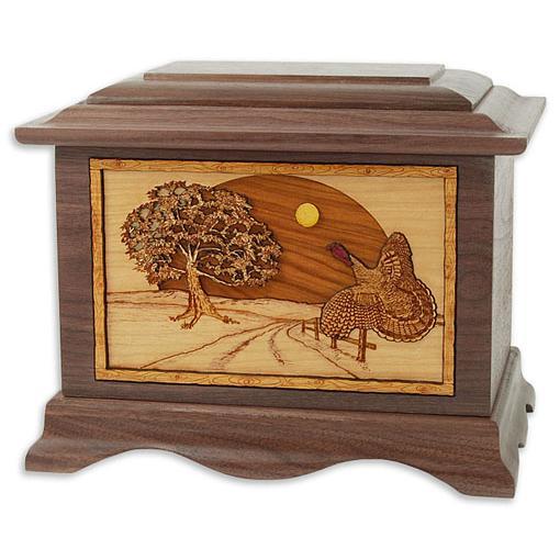 Heartland Turkey Wood Adult Urn