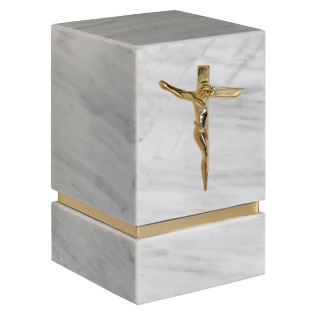 La Nostra White Marble Urn 4