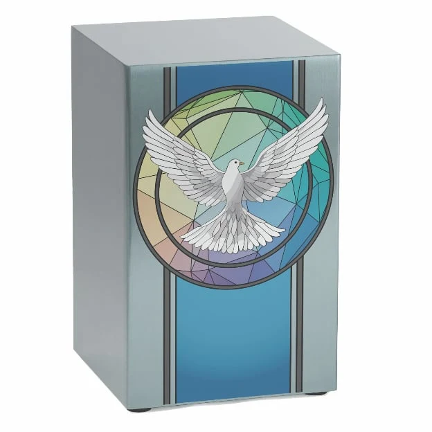 Life Canvas Dove Pewter, Full Size Urn
