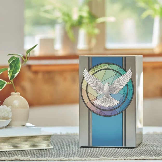 Life Canvas Dove Pewter, Full Size Urn 3