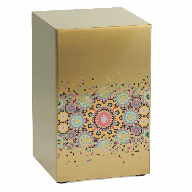 Life Canvas Mosaic Bronze, Full Size Urn