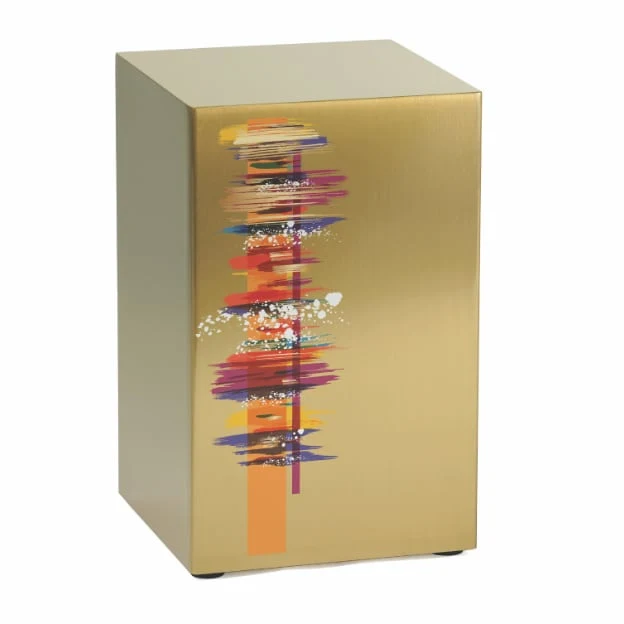 Life Canvas Painter Bronze, Full Size Urn