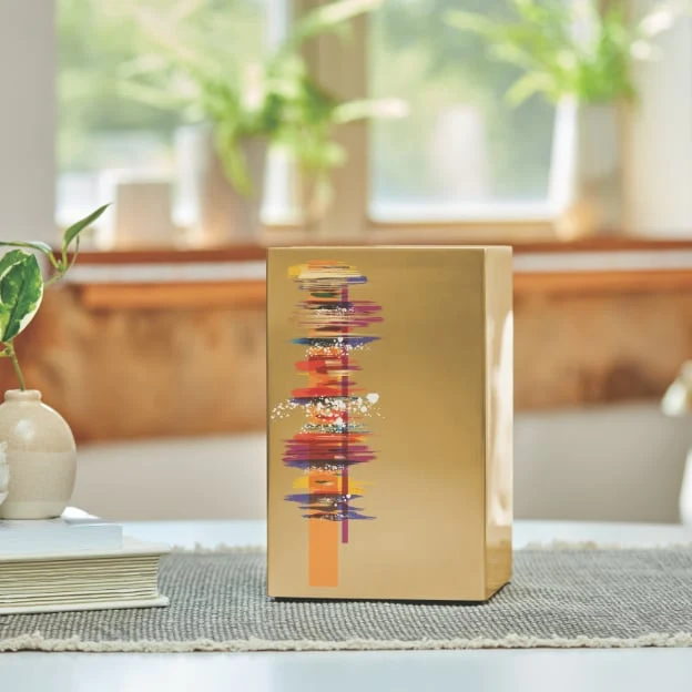 Life Canvas Painter Bronze, Full Size Urn 3