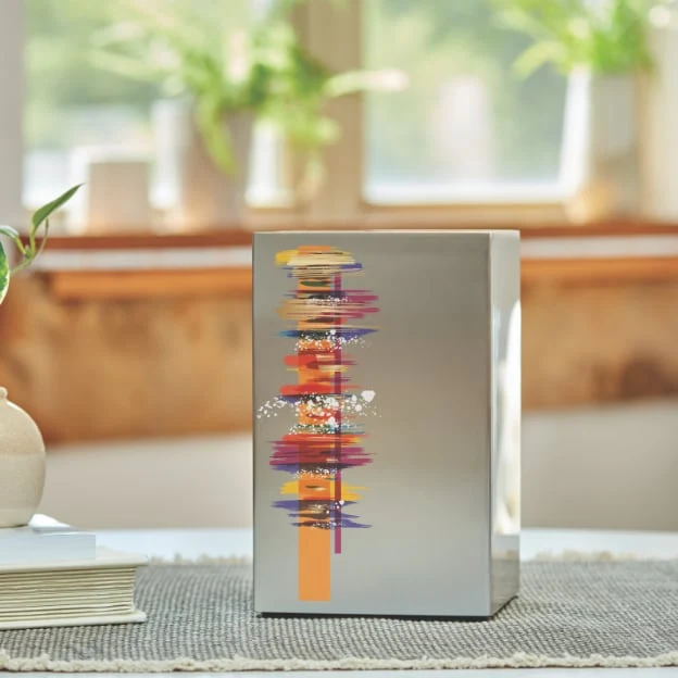 Life Canvas Painter Pewter, Full Size Urn 3