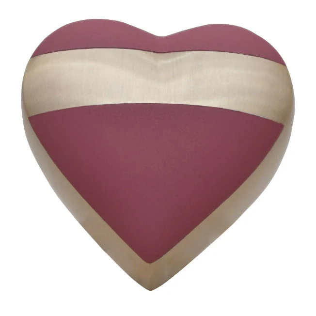 Luxa Rose Brass Heart Keepsake
