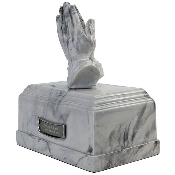 Praying Hands Adult Urn