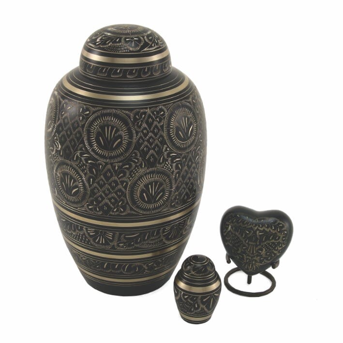 Radiance Solid Brass Urn 4