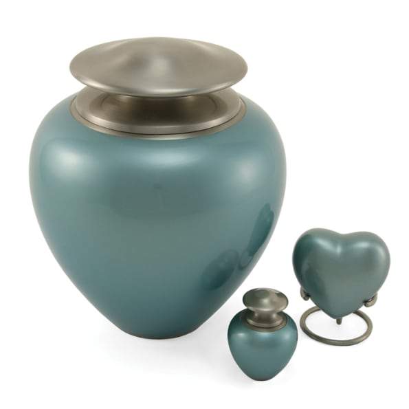 Satori Ocean Large Brass Urn 5