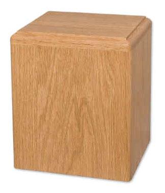 Simplicity Vertical Wood Adult Urn