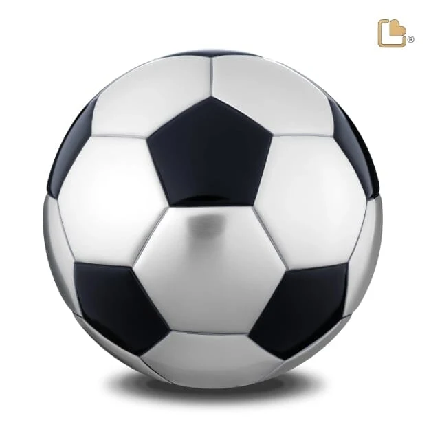 Soccer Adult Brass Urn 2