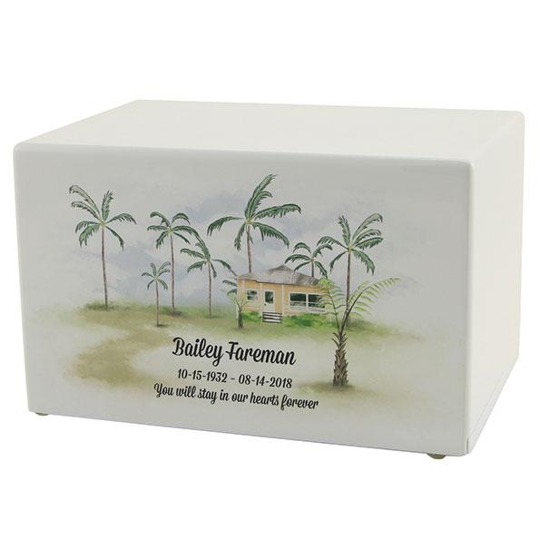 Somerset Tropical Getaway Adult Urn