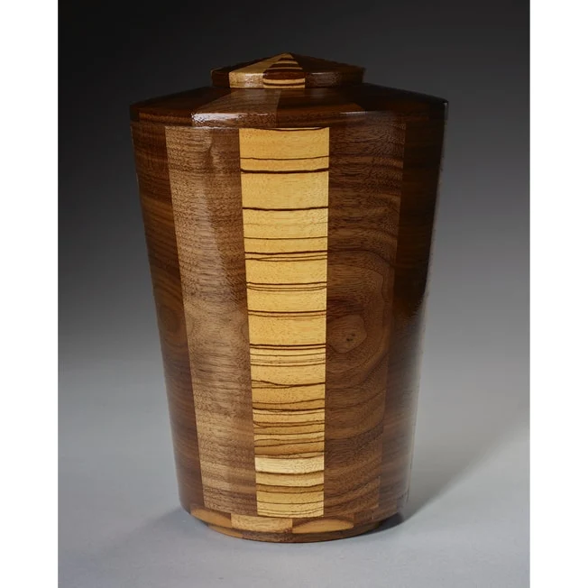 Steve Shannon Wood Adult Urn #11A