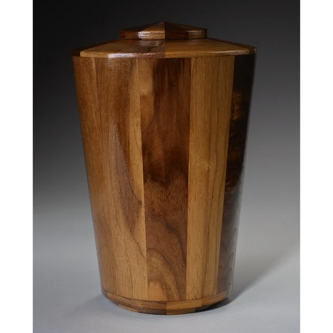 Steve Shannon Wood Adult Urn #11P