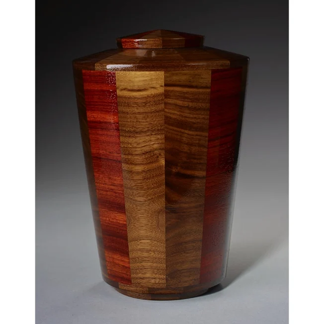 Steve Shannon Wood Adult Urn #11T