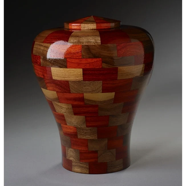 Steve Shannon Wood Adult Urn #6