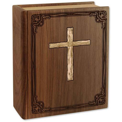 The Bible Wood Adult Urn