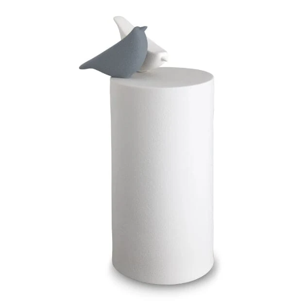 Togetherness Standard Porcelain Adult Urn White & Slate
