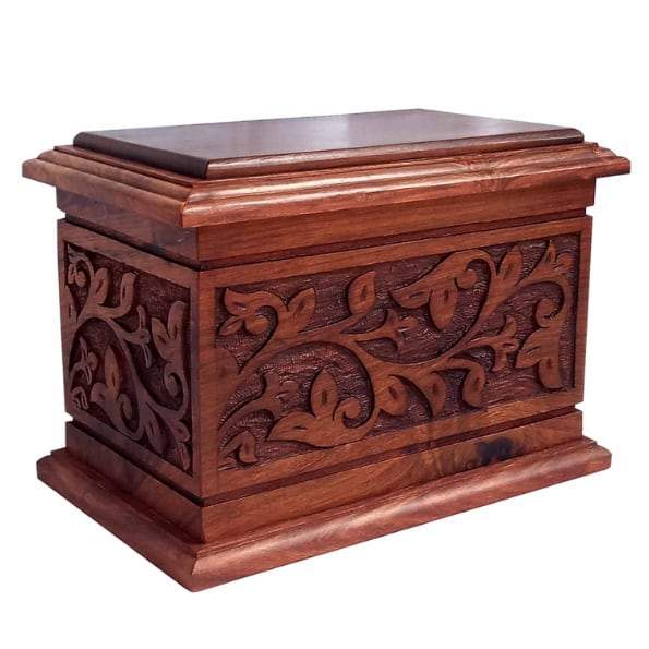 Tree of Life Engraved Wooden Adult Urn