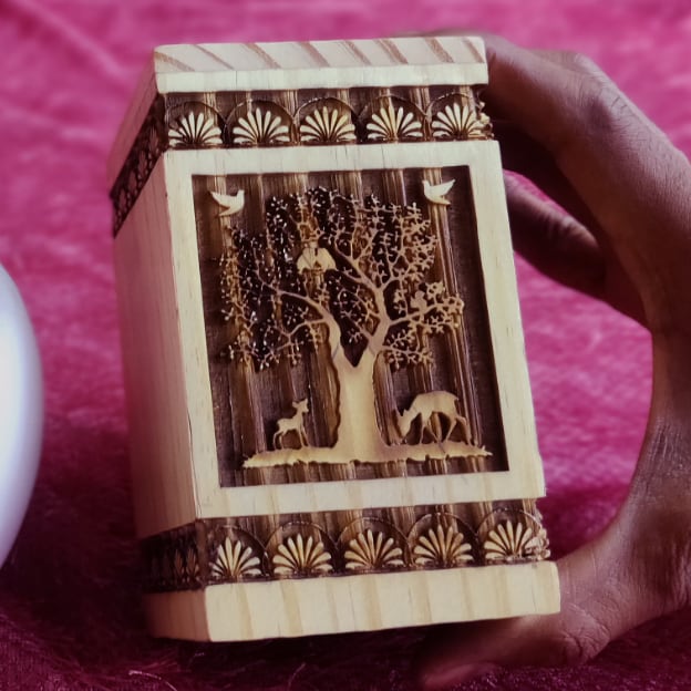 Tree of Life Memorial Cremation Urns and Keepsake 3