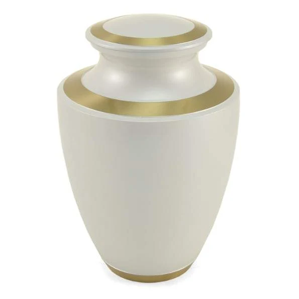 Trinity Pearl Brass Urn