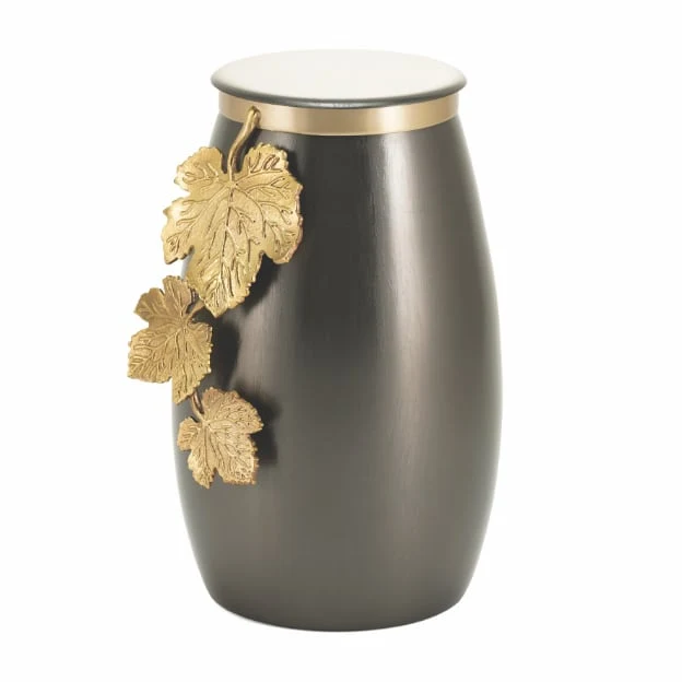 Windsong™ Leaves Slate/Bronze, Full Size Urn 2