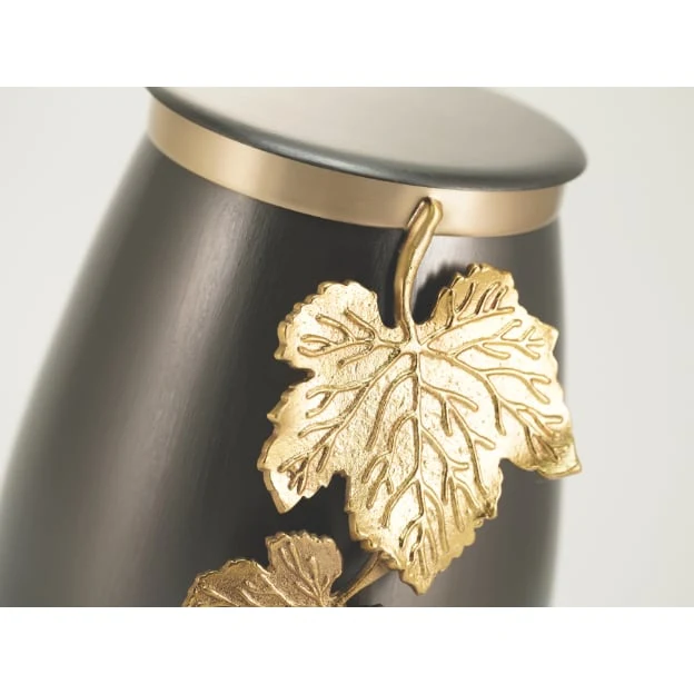 Windsong™ Leaves Slate/Bronze, Full Size Urn 3