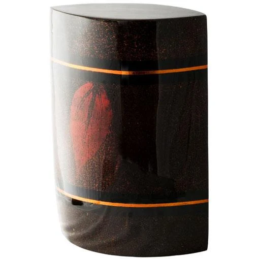 Winter Hand Painted Urn